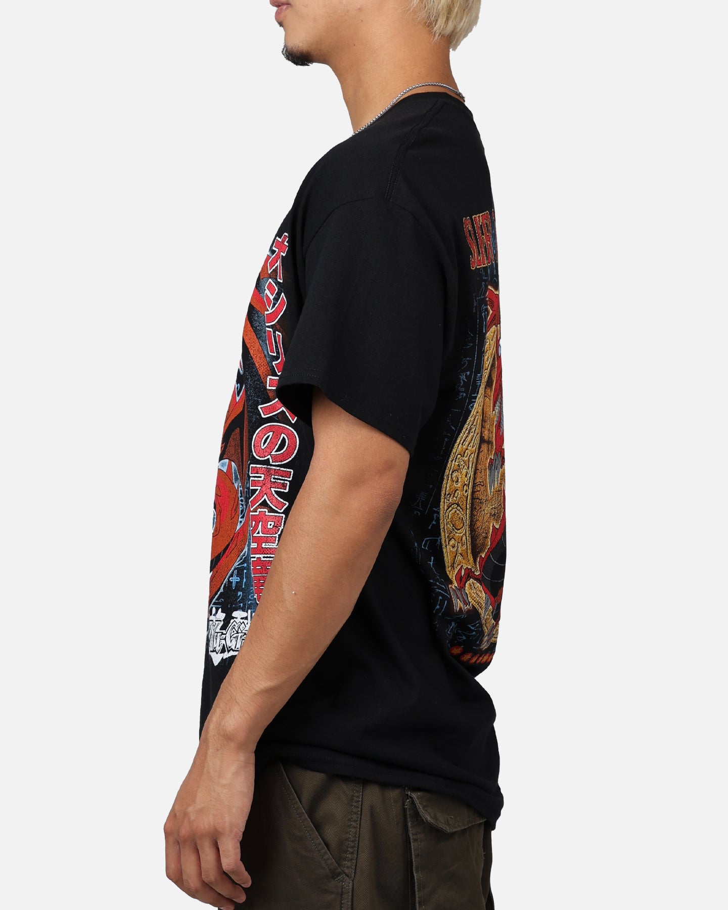 Yu-Gi-Oh! Slifer Vintage T-Shirt Black