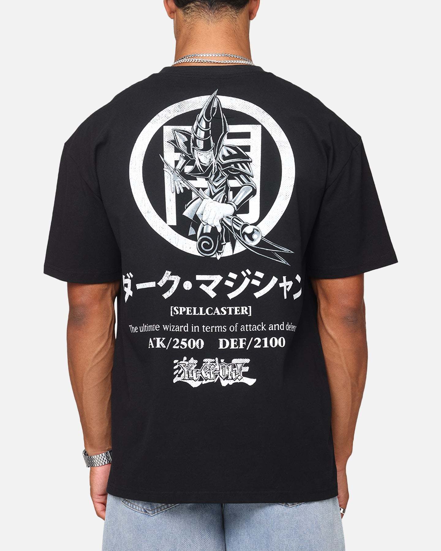 Yu-Gi-Oh! Dark Magician Card Heavyweight T-Shirt Black