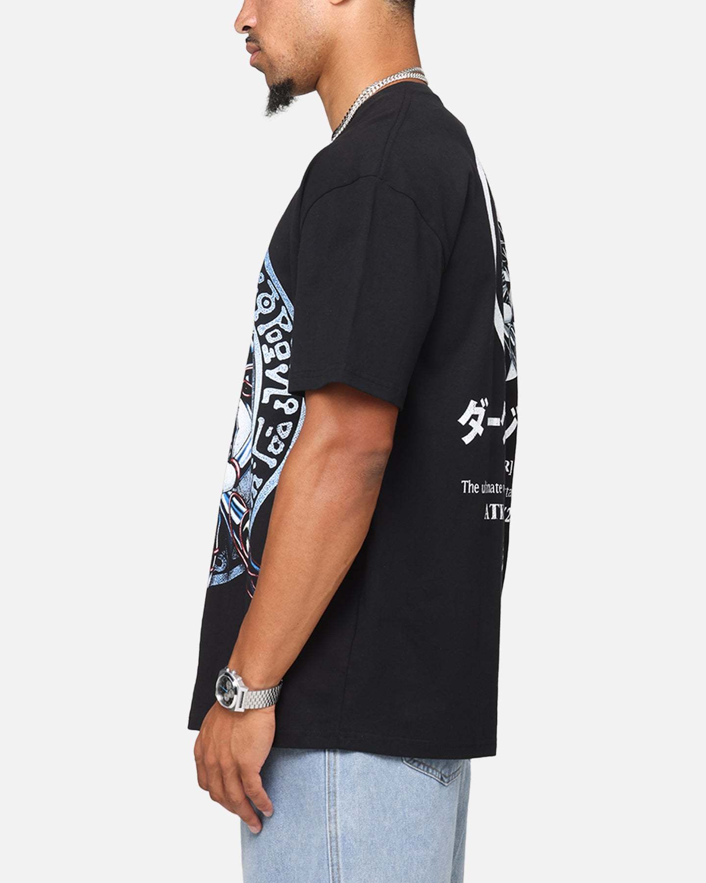 Yu-Gi-Oh! Dark Magician Card Heavyweight T-Shirt Black
