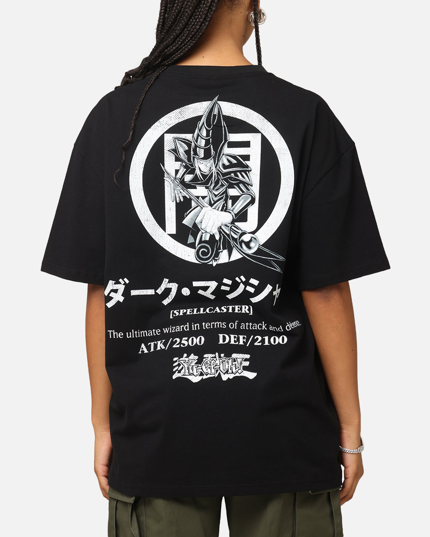 Yu-Gi-Oh! Dark Magician Card Heavyweight T-Shirt Black