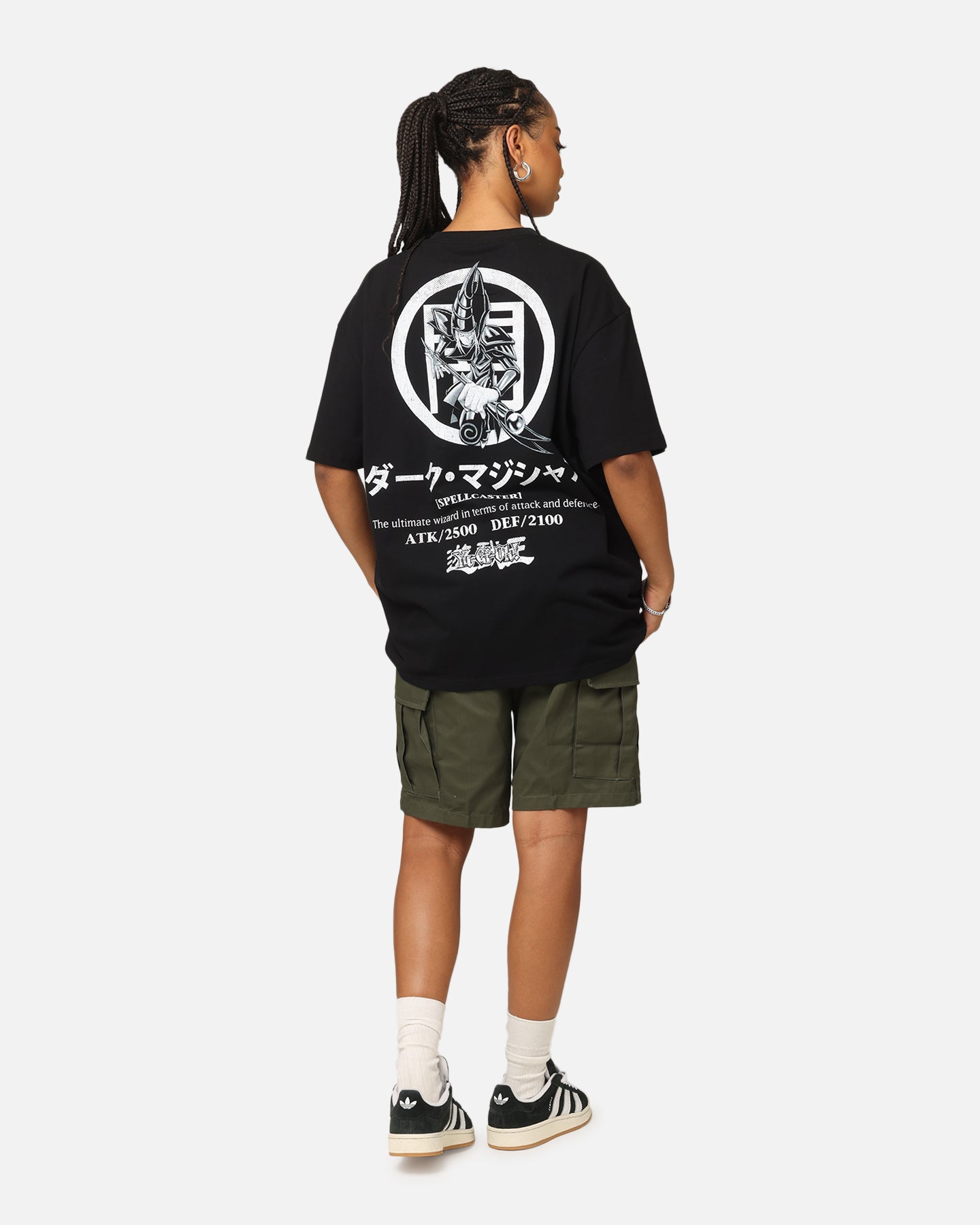 Yu-Gi-Oh! Dark Magician Card Heavyweight T-Shirt Black