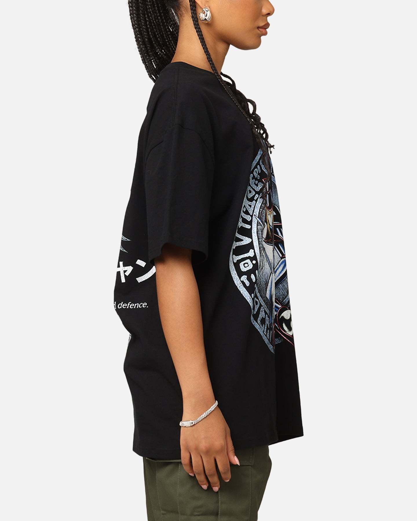 Yu-Gi-Oh! Dark Magician Card Heavyweight T-Shirt Black