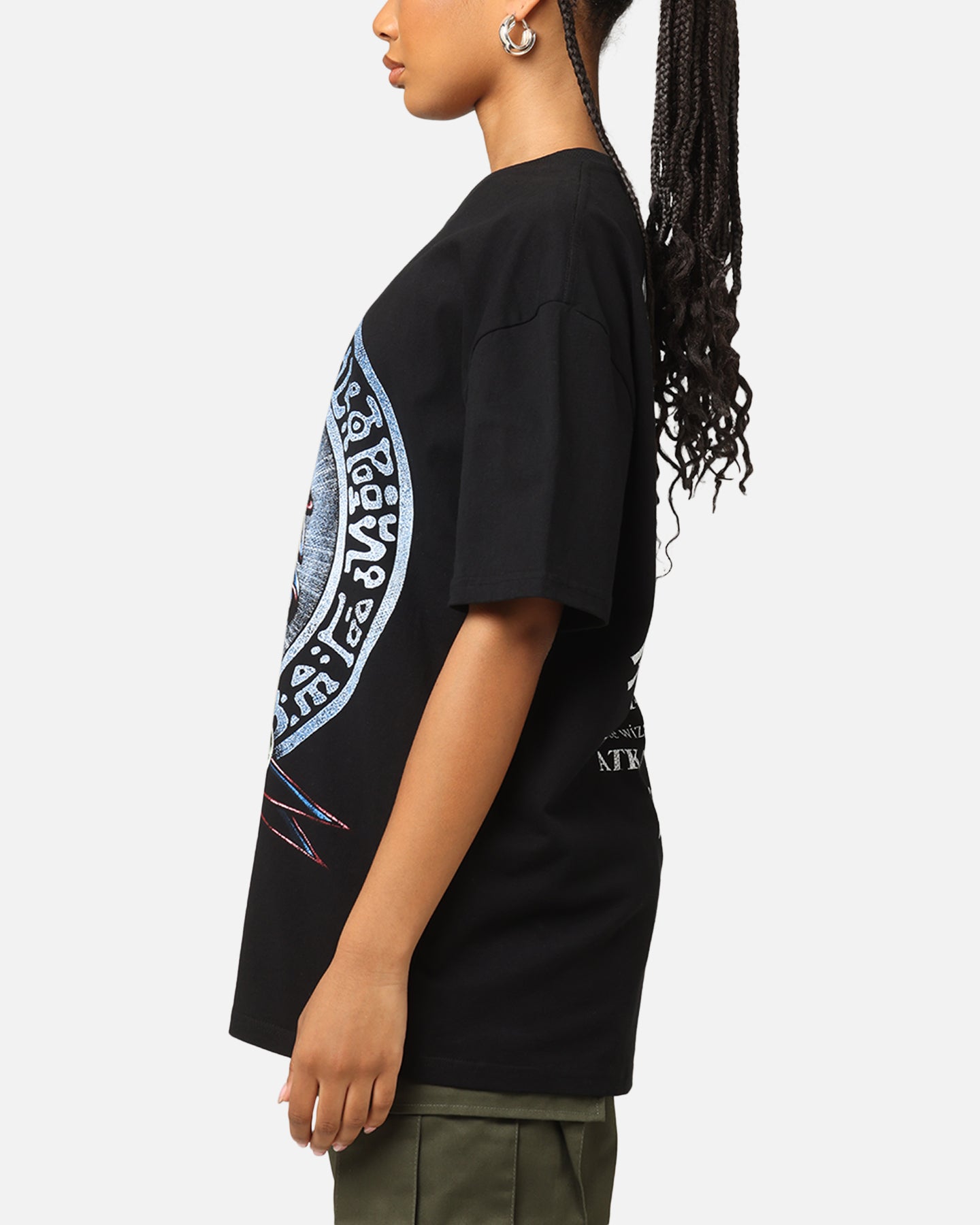 Yu-Gi-Oh! Dark Magician Card Heavyweight T-Shirt Black