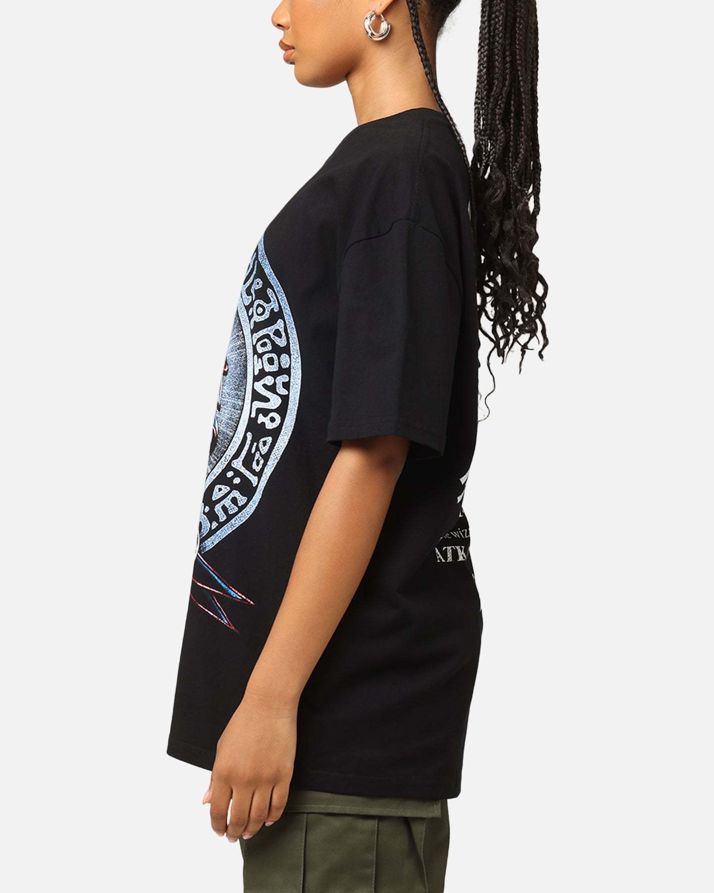 Yu-Gi-Oh! Dark Magician Card Heavyweight T-Shirt Black