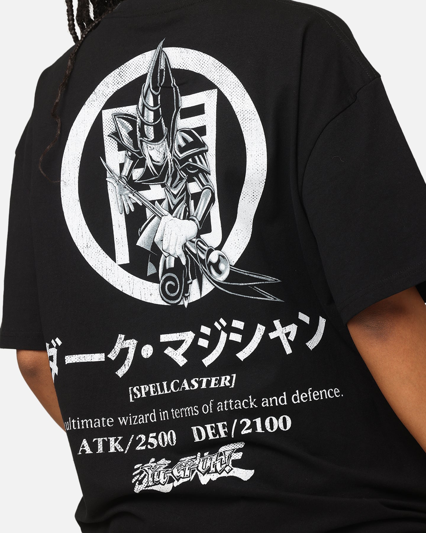 Yu-Gi-Oh! Dark Magician Card Heavyweight T-Shirt Black
