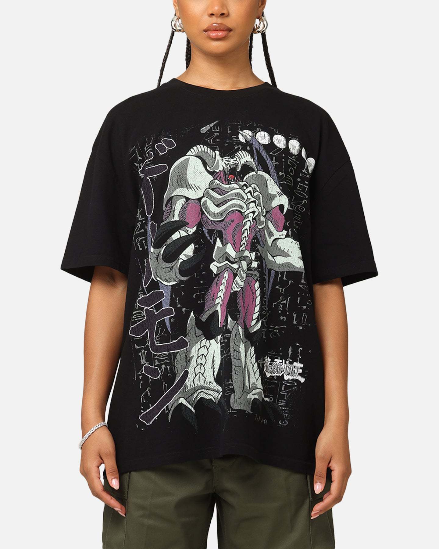 Goat Crew X Yu-Gi-Oh! Summon Skull Heavyweight T-Shirt Black