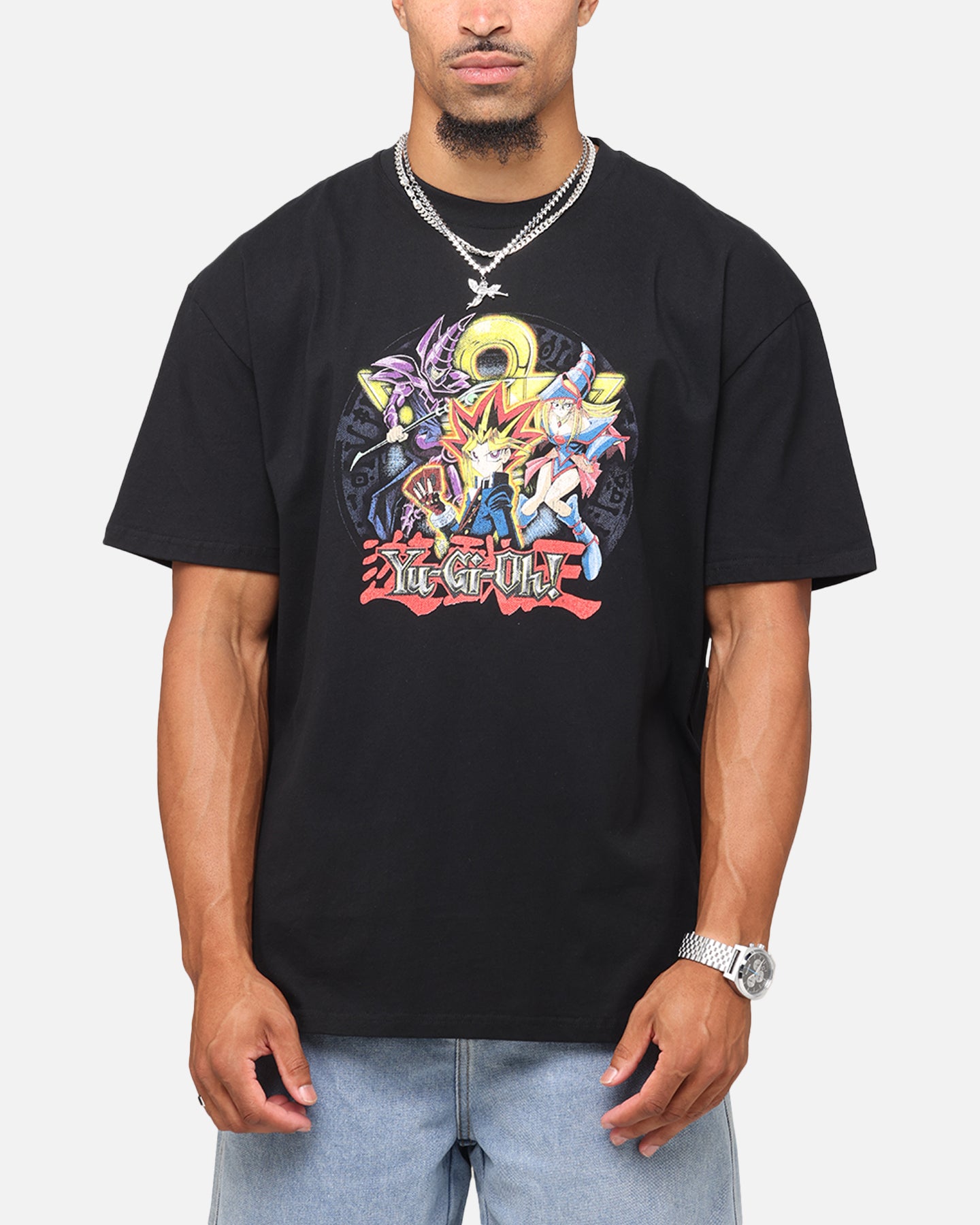 Yu-Gi-Oh! Yugi Mutou Heavyweight T-Shirt Black