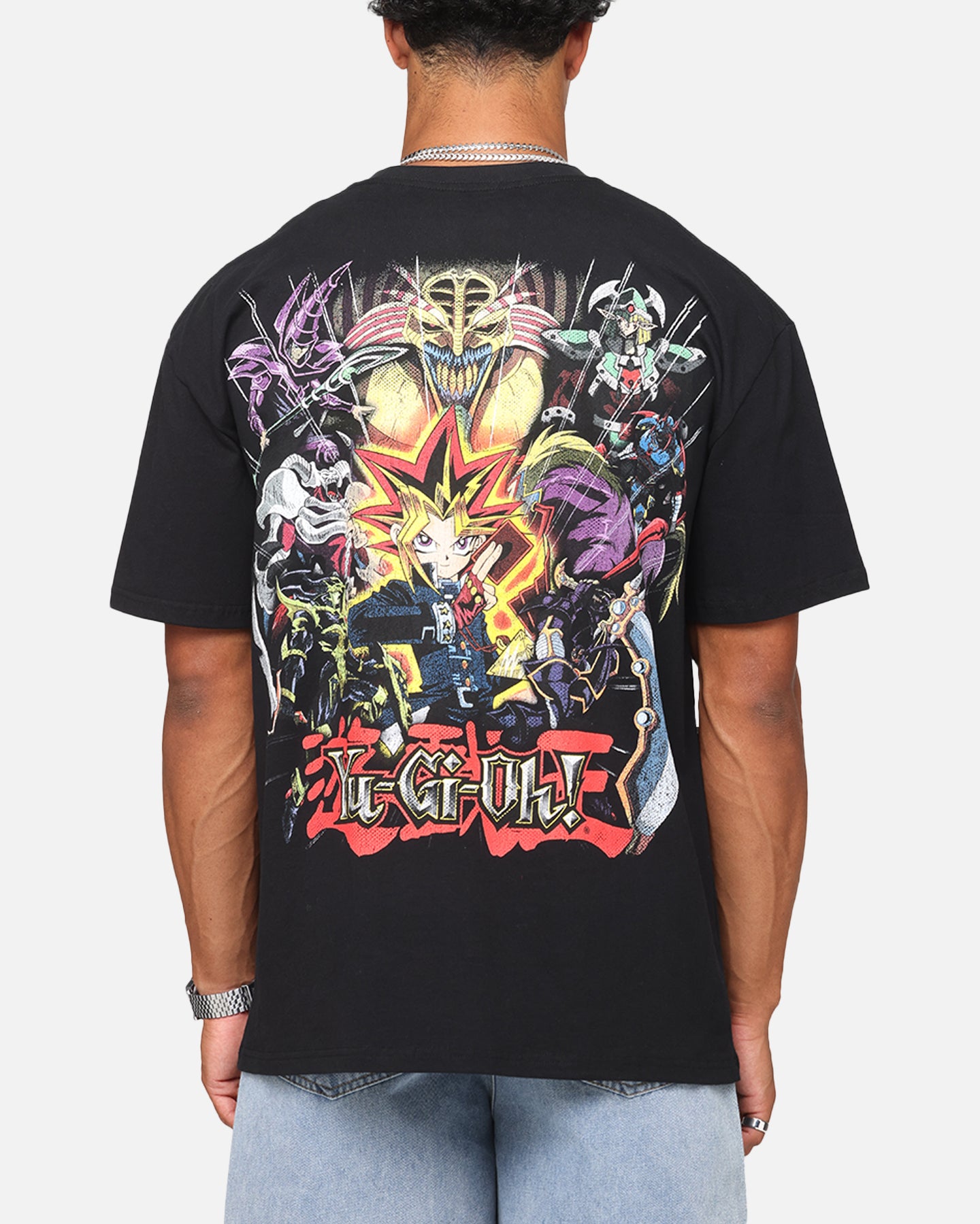 Yu-Gi-Oh! Yugi Mutou Heavyweight T-Shirt Black