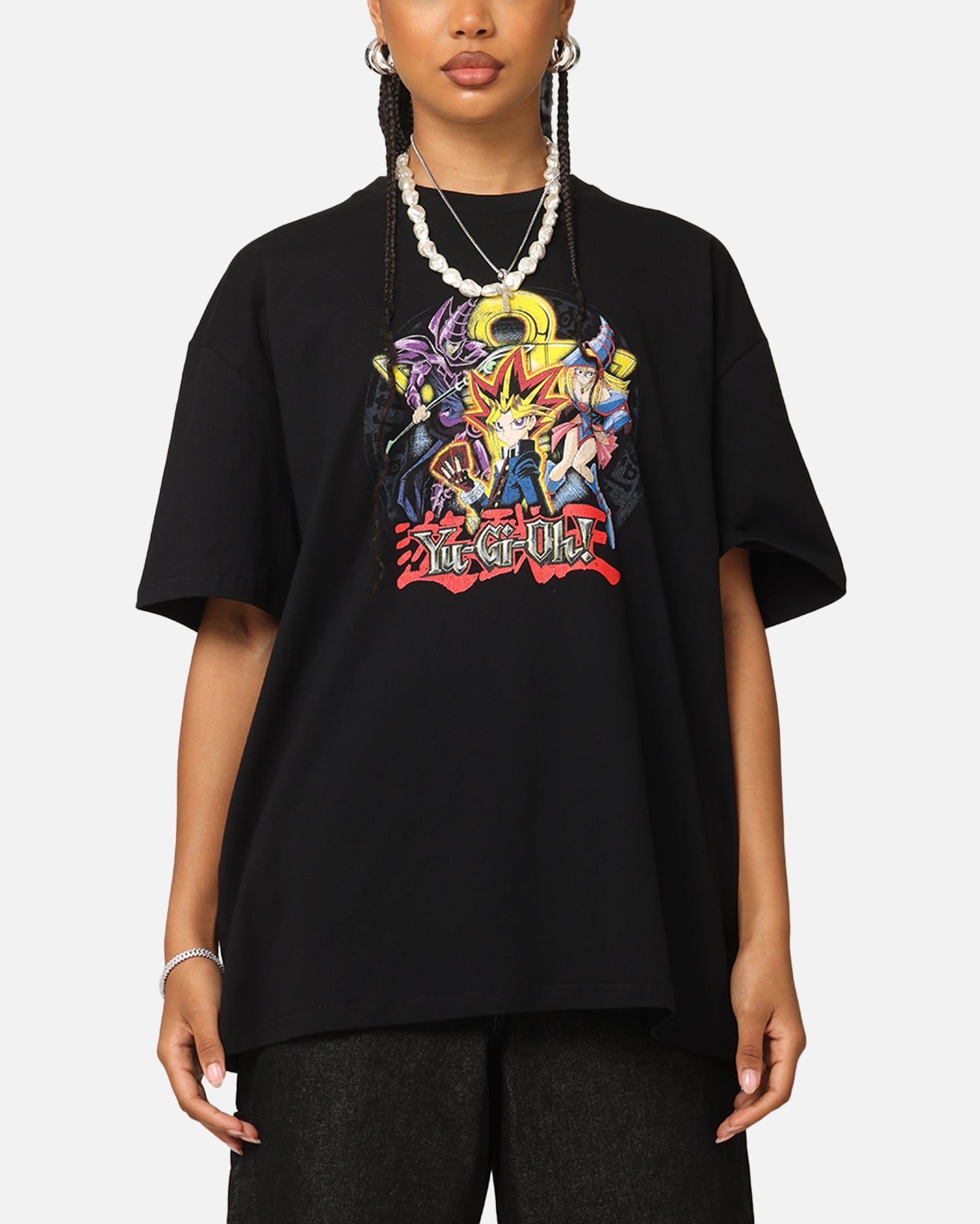 Yu-Gi-Oh! Yugi Mutou Heavyweight T-Shirt Black
