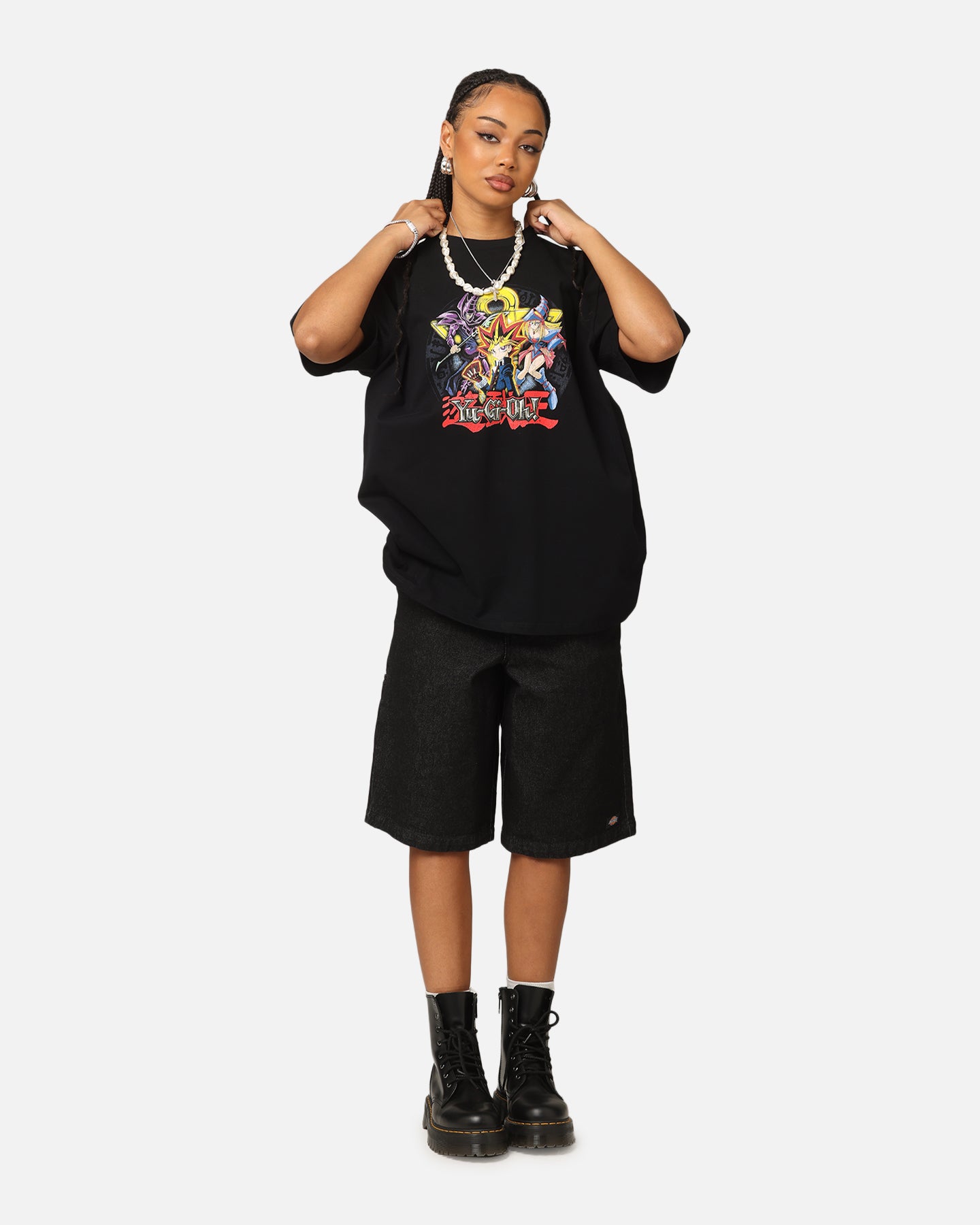 Yu-Gi-Oh! Yugi Mutou Heavyweight T-Shirt Black