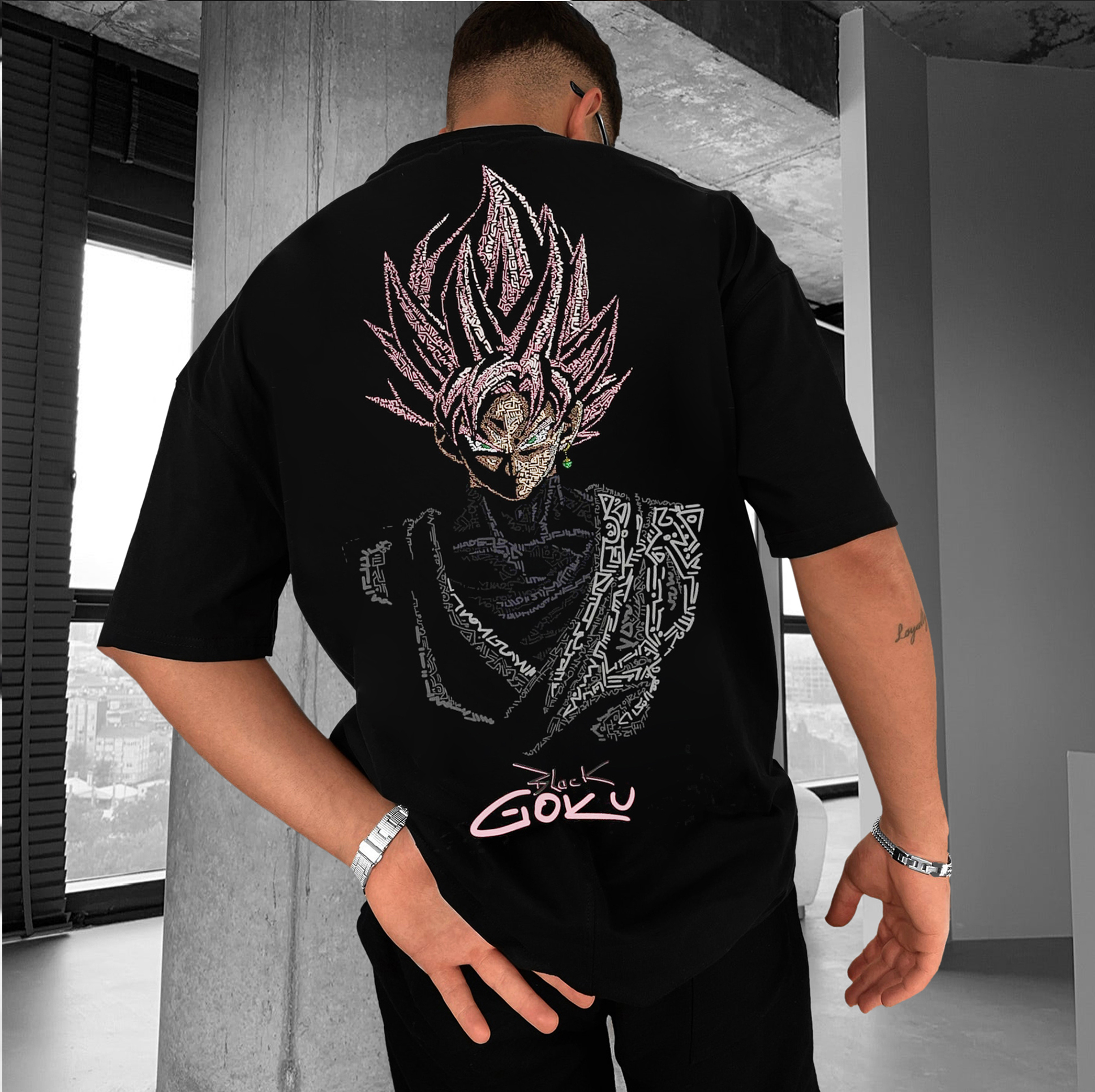 Unisex Casual Anime Print T-shirt T-shirt