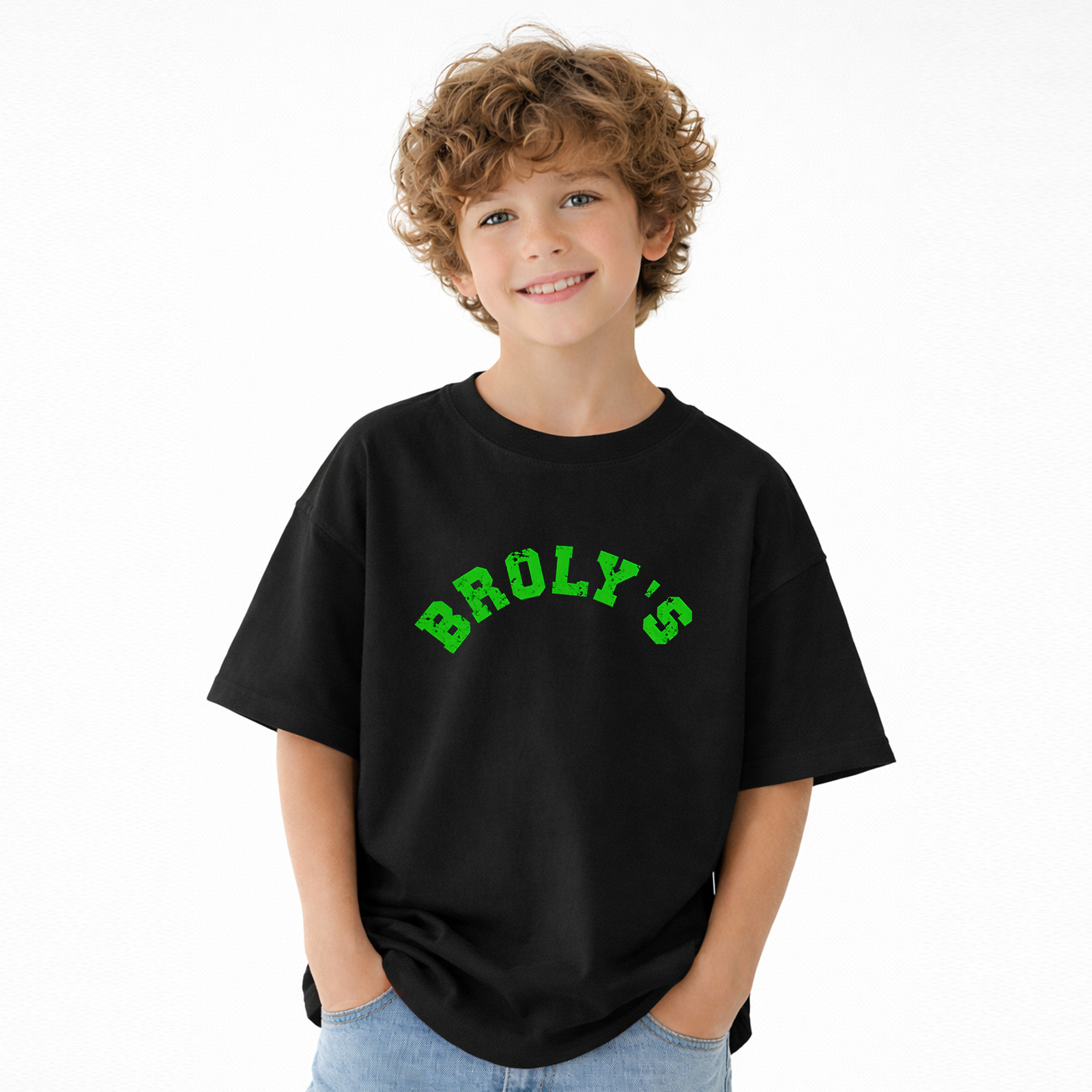 Dragon Ball Anime Graphic T-Shirt for Kids Cartoon Print Cotton Tee