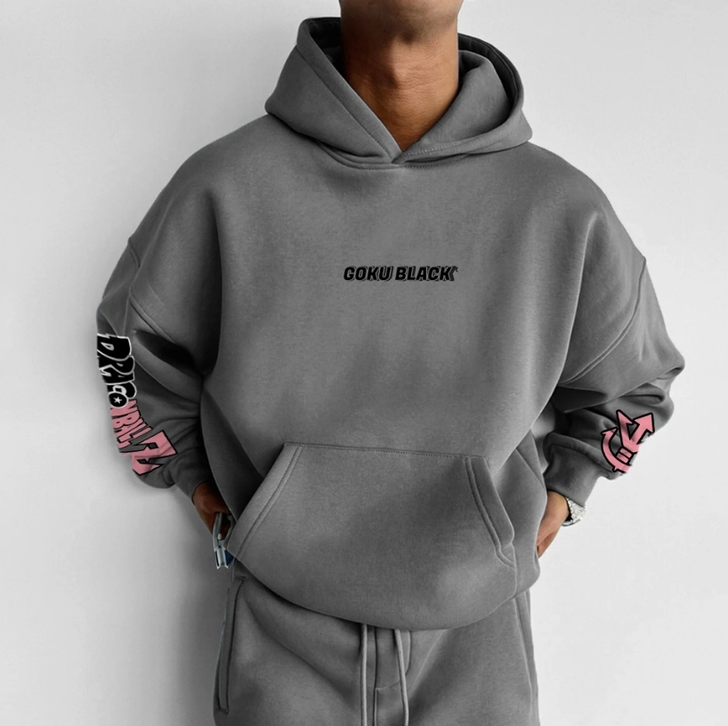 Unisex Anime Graphic Streetwear Vintage Hoodie