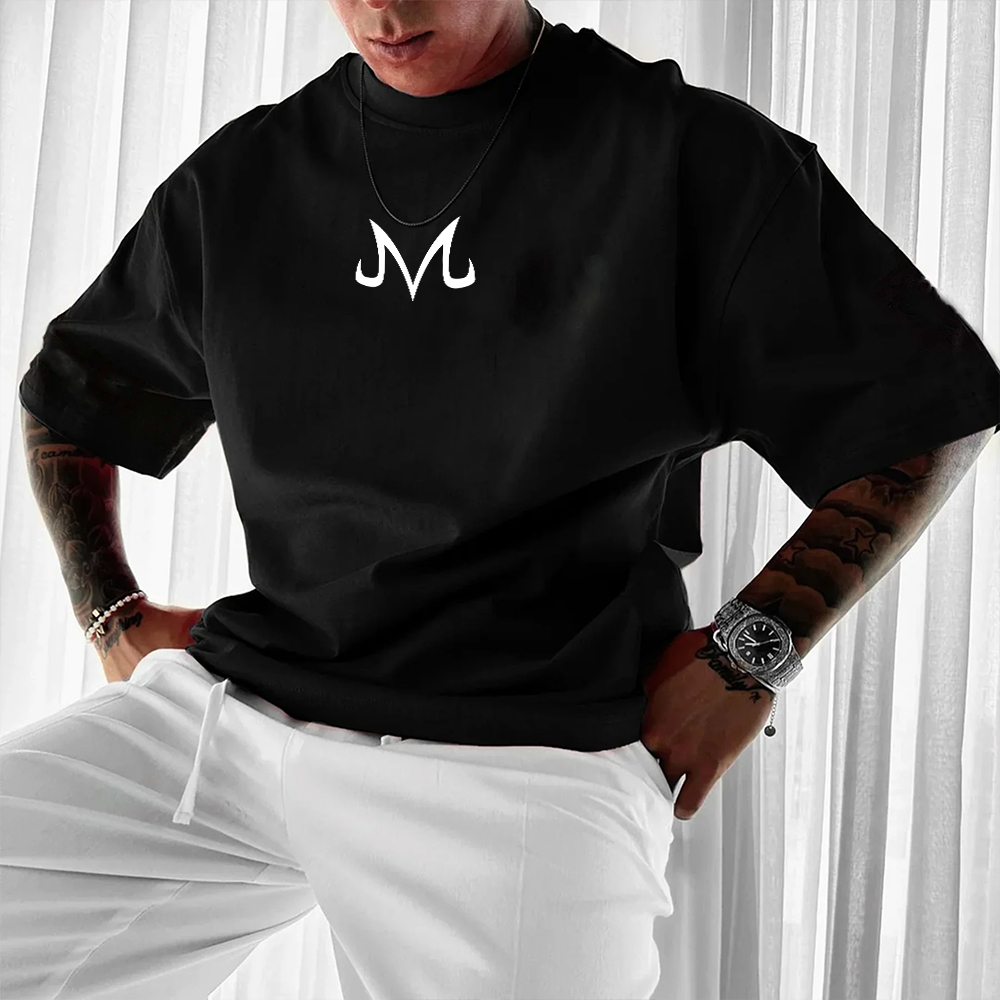 Oversized casual Dragon Ball print T-shirt
