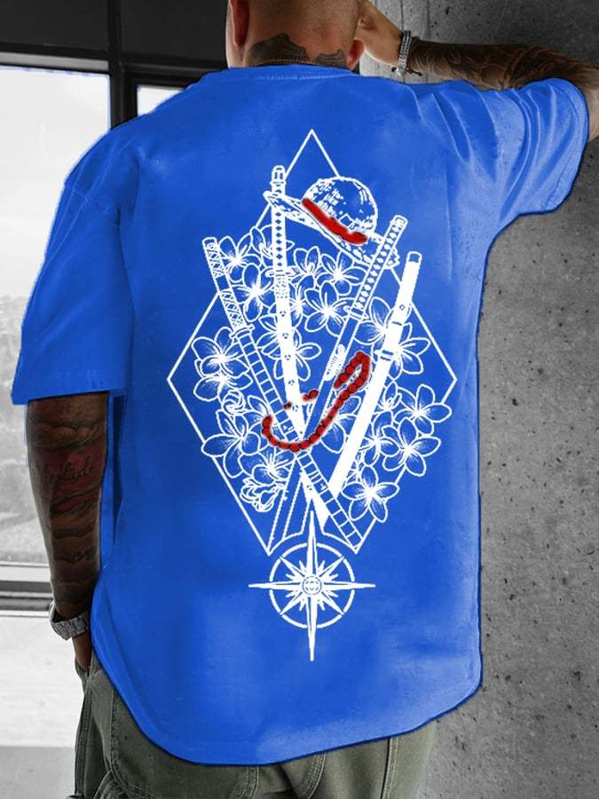 Unisex Anime Inspired Vintage T-Shirt