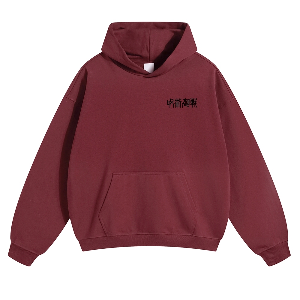 Unisex Casual Anime Print Hoodie