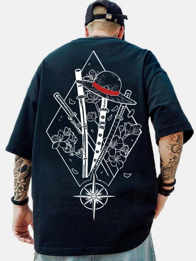 Unisex Anime Inspired Vintage T-Shirt