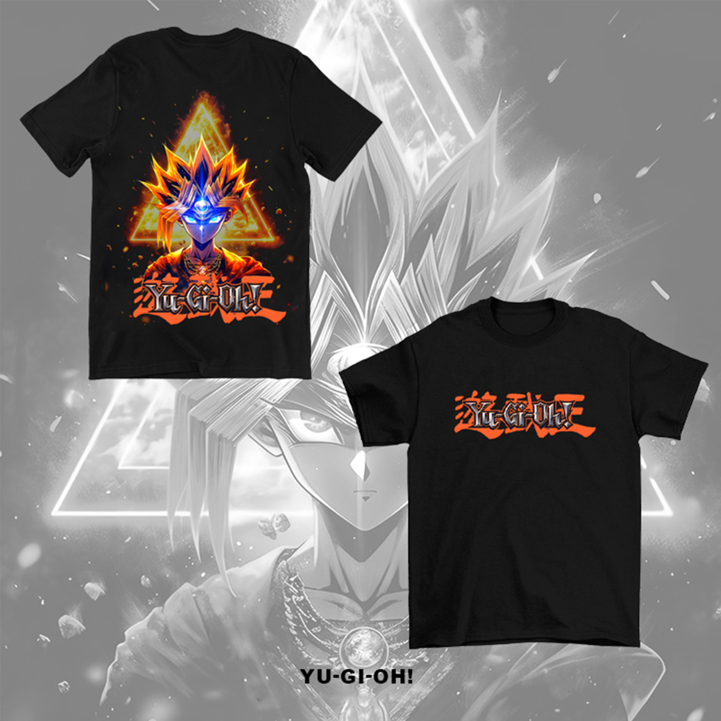 Unisex "Yu-Gi-Oh!" Game Anime Graphic Print T-Shirt