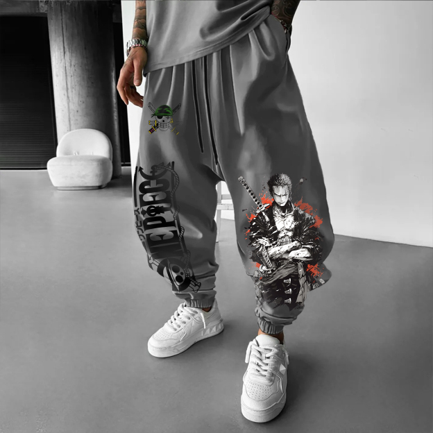 Unisex Anime Printed  Pants丨-AnimeClothe