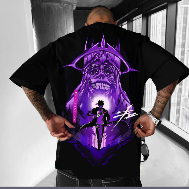 Unisex Anime Inspired Vintage T-Shirt