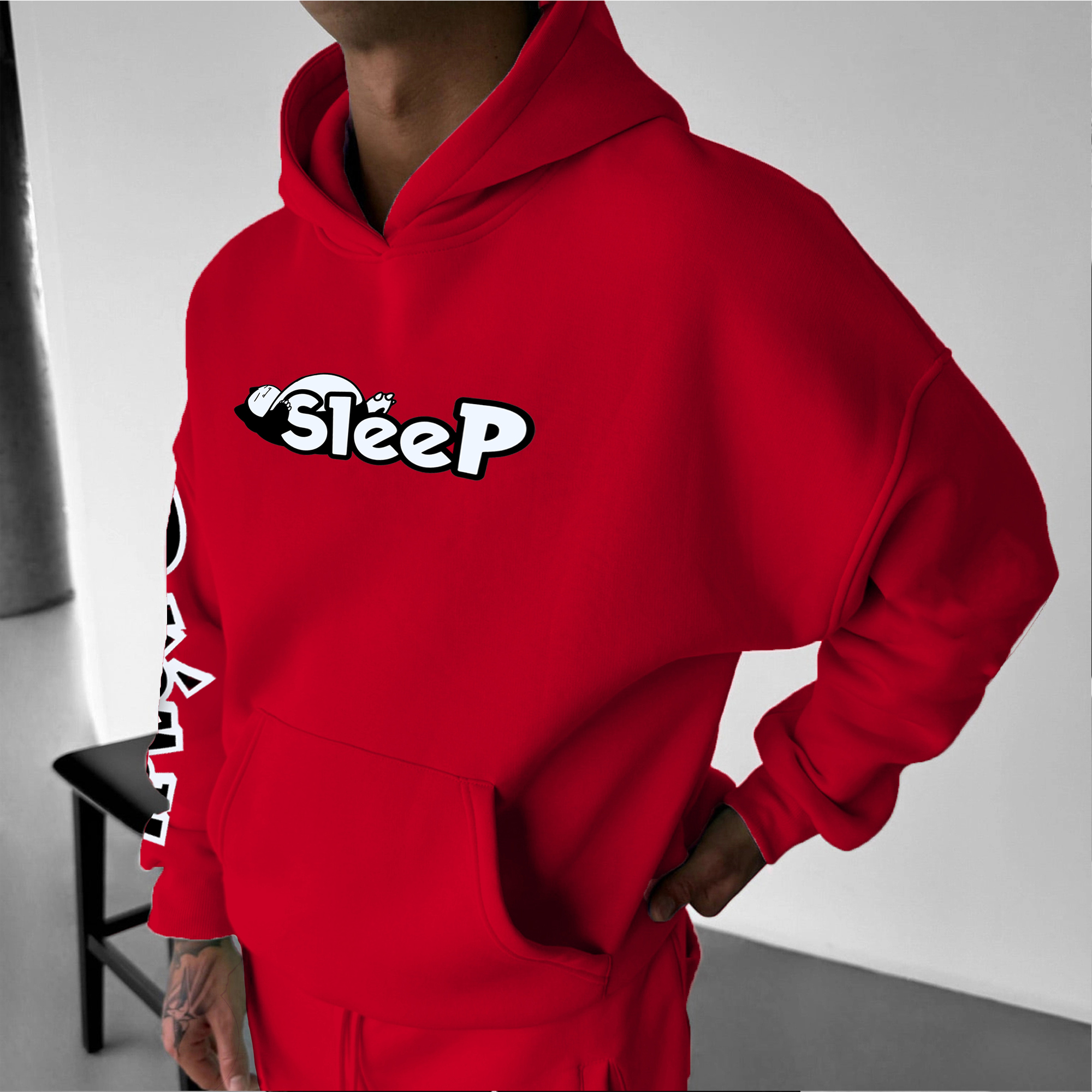 Unisex Anime Graphic Streetwear Vintage Hoodie