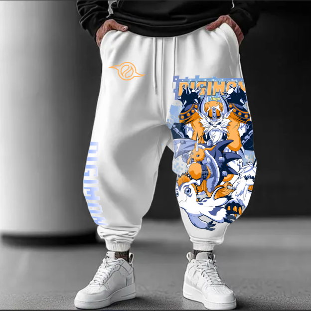 Unisex  “Digimon” Casual Anime Streetwear Pants