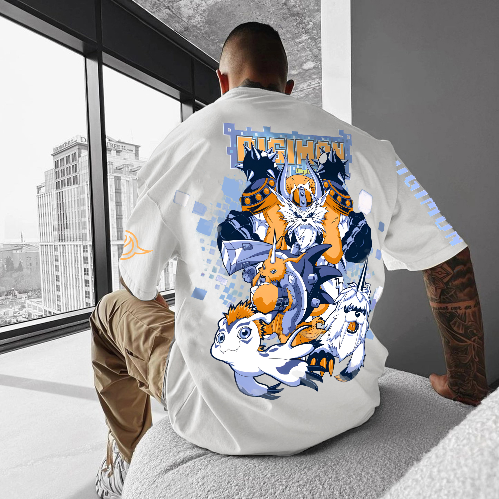 Unisex  "Digimon" Anime Inspired Vintage T-Shirt