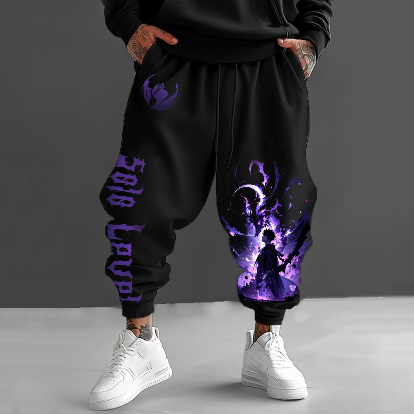 Unisex Casual Anime Streetwear Pants