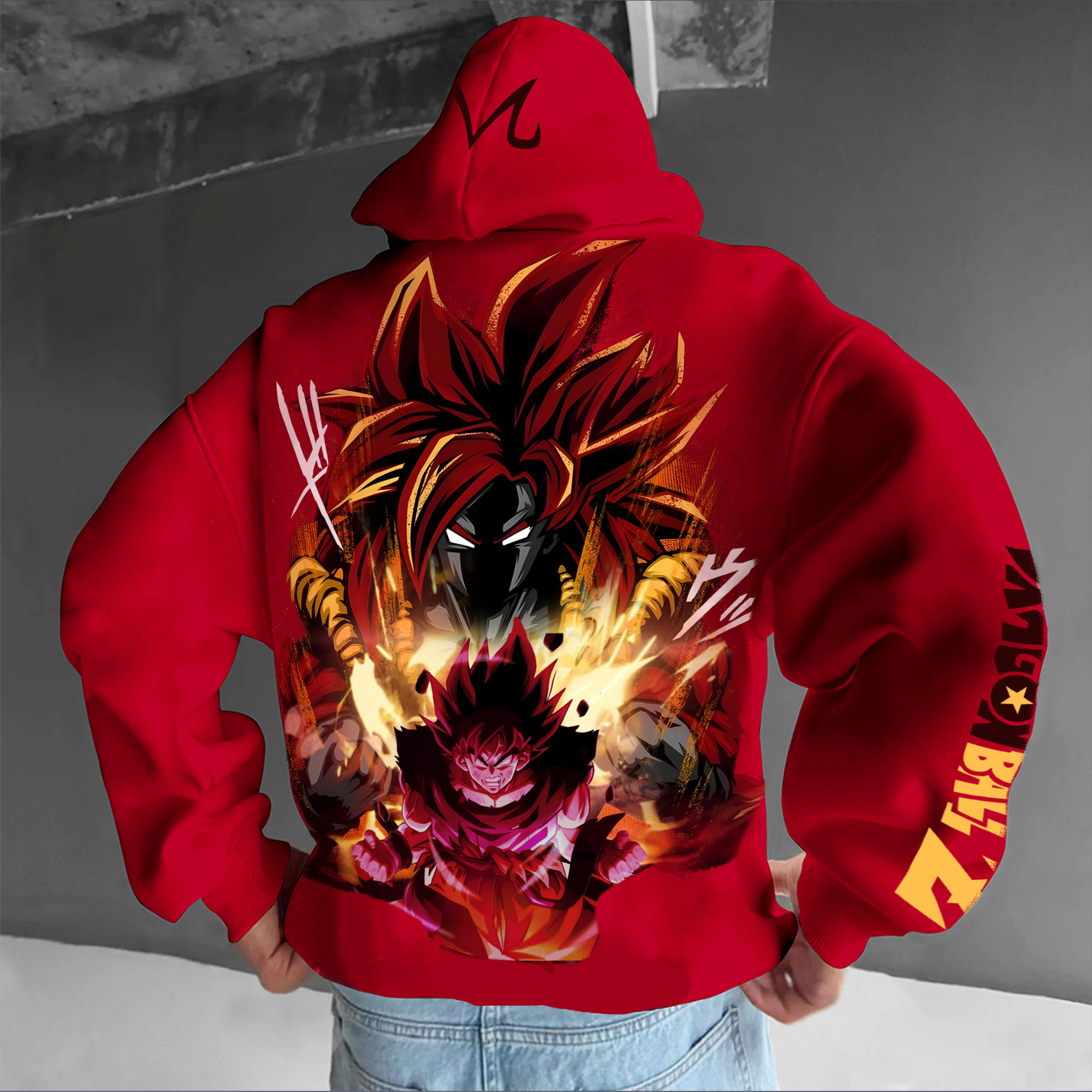 Unisex Vintage Hoodie丨 Dragon Ball