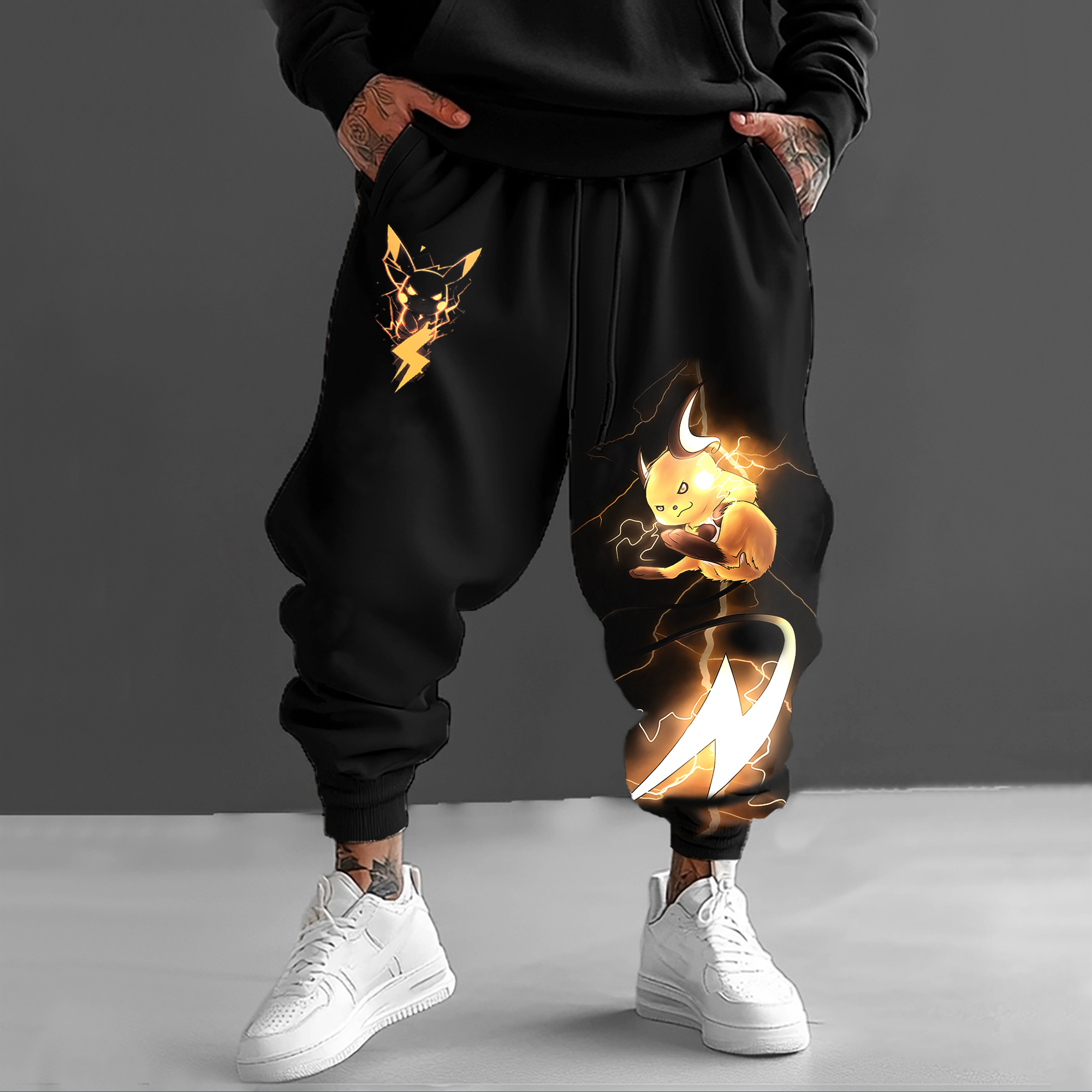 Unisex Casual Anime Streetwear Pants