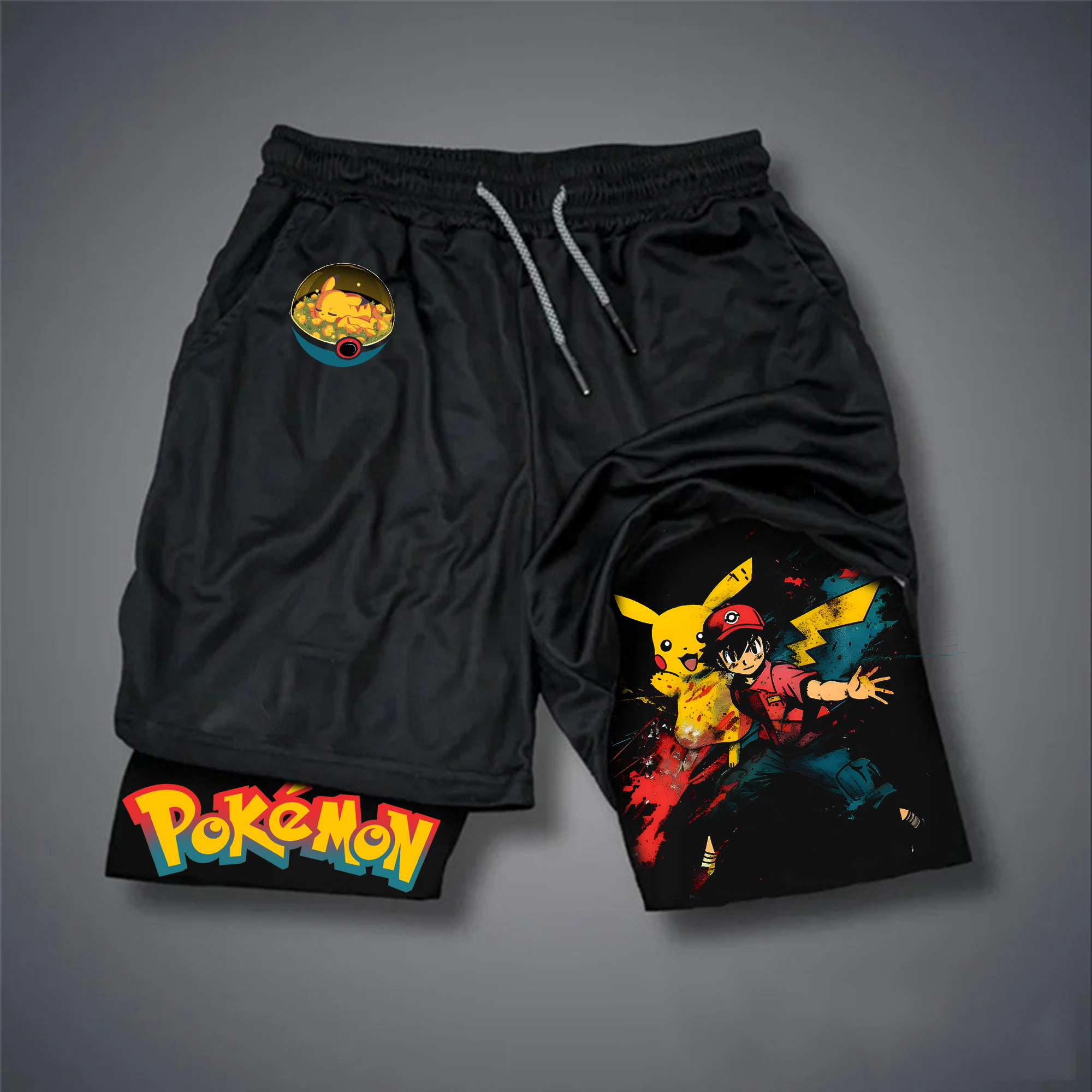 Unisex Casual Anime Streetwear Shorts
