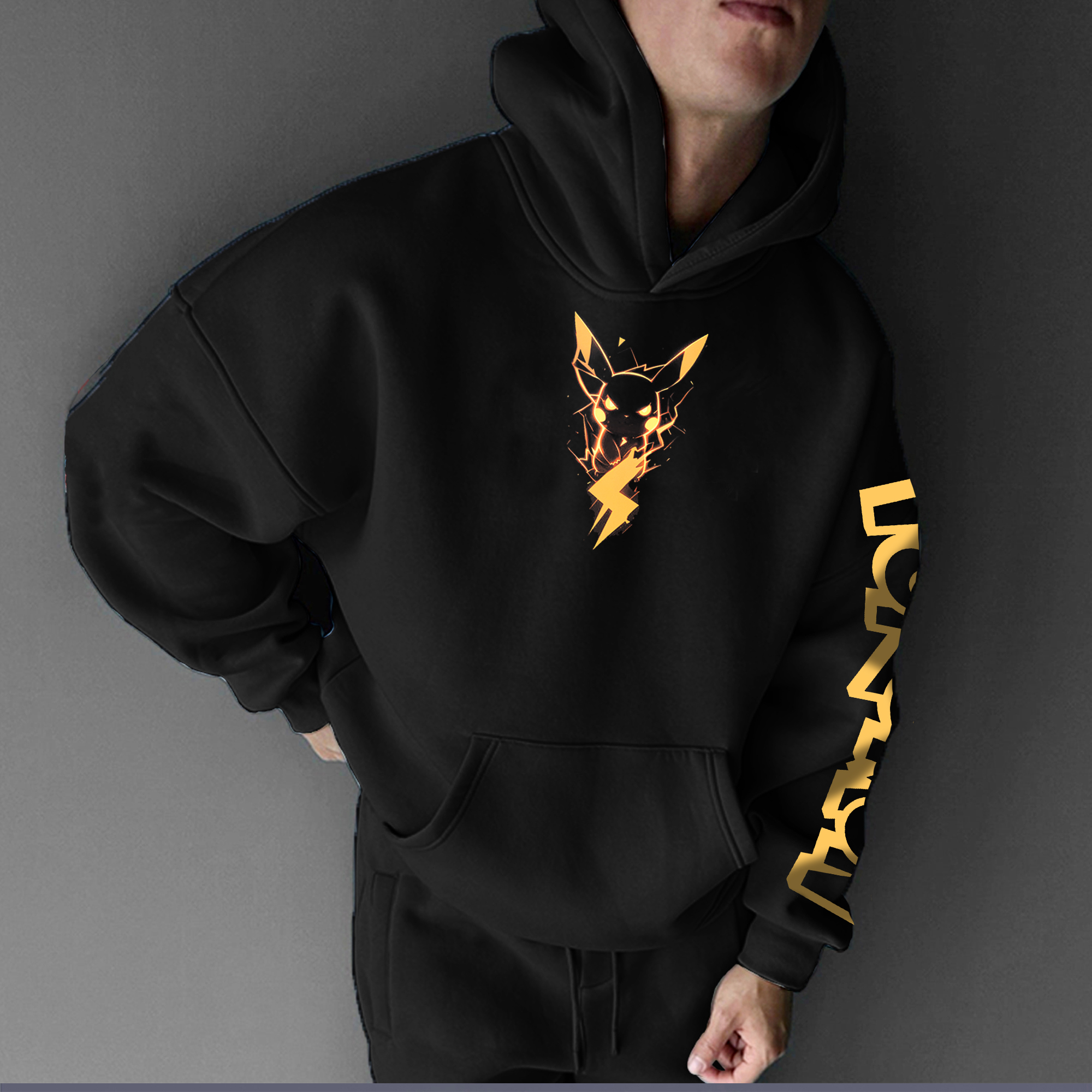 Unisex Anime Graphic Streetwear Vintage Hoodie