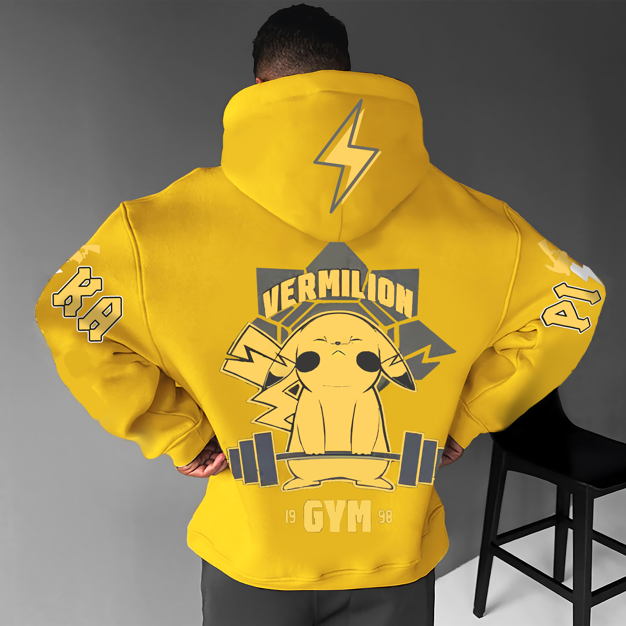 Unisex Anime Graphic Streetwear Vintage Hoodie