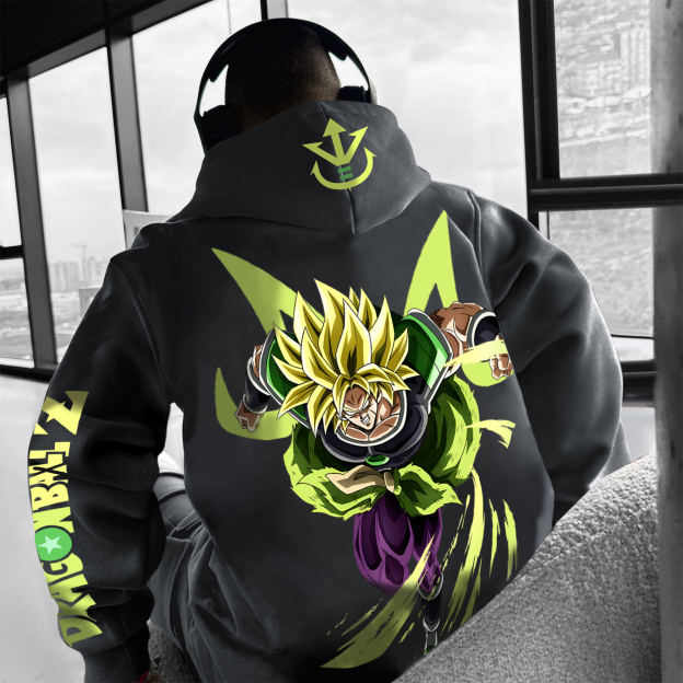 Unisex Anime Graphic Streetwear Vintage Hoodie