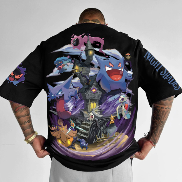 Unisex Anime Inspired Vintage T-Shirt