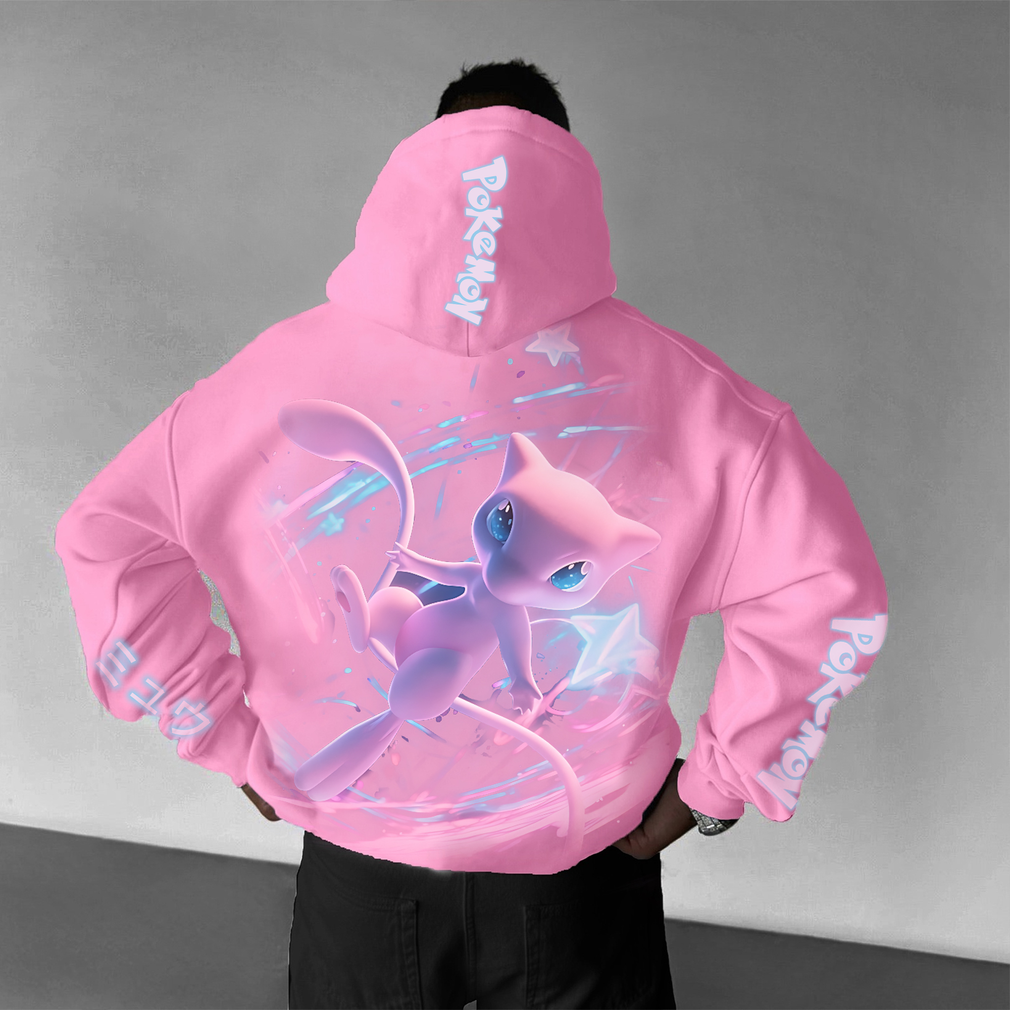 Unisex Anime Graphic Streetwear Vintage Hoodie