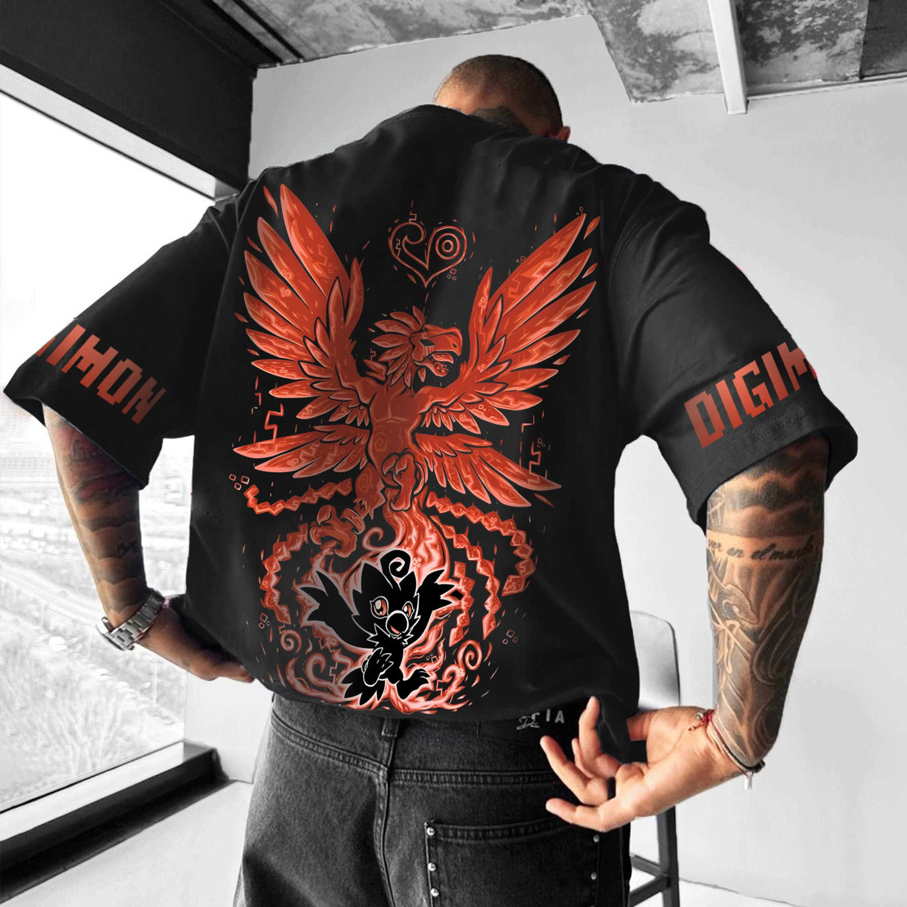 Unisex “Digimon！” Anime Inspired Vintage T-Shirt