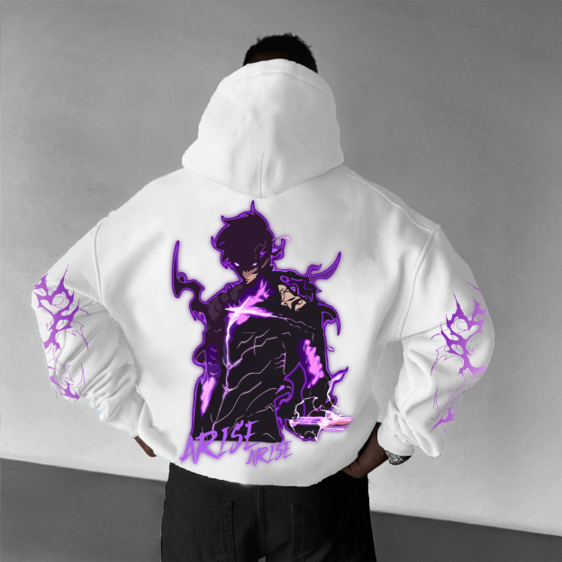 Unisex Anime Graphic Streetwear Vintage Hoodie
