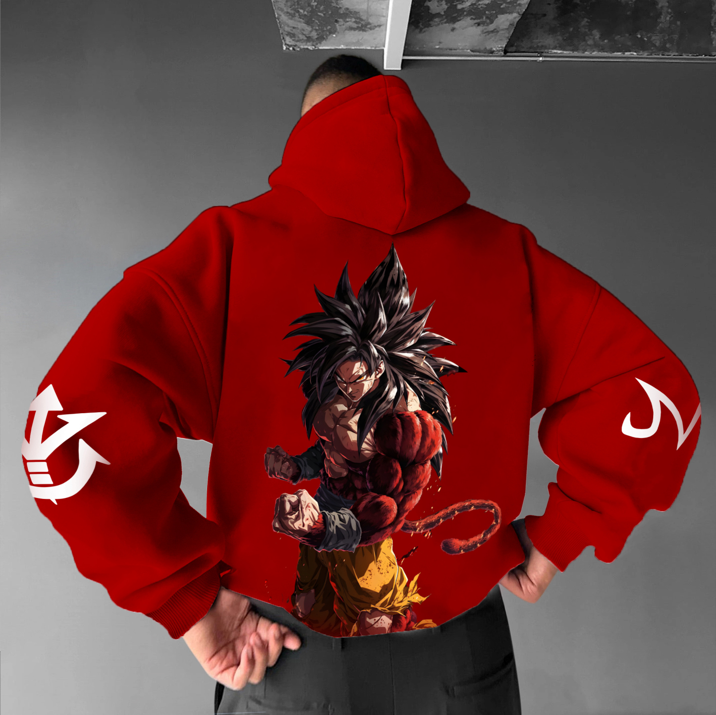 Unisex Anime Graphic Streetwear Vintage Hoodie
