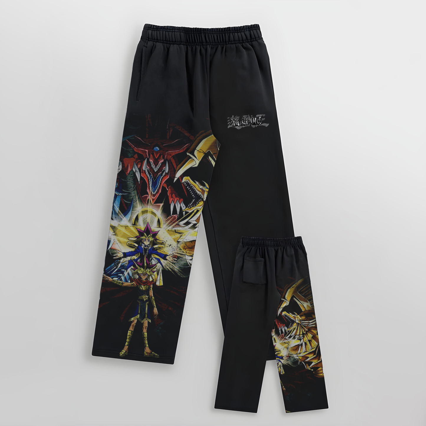 Unisex "Yu-Gi-Oh!" Game Anime Graphic Print T-Shirt Set-comicclothing