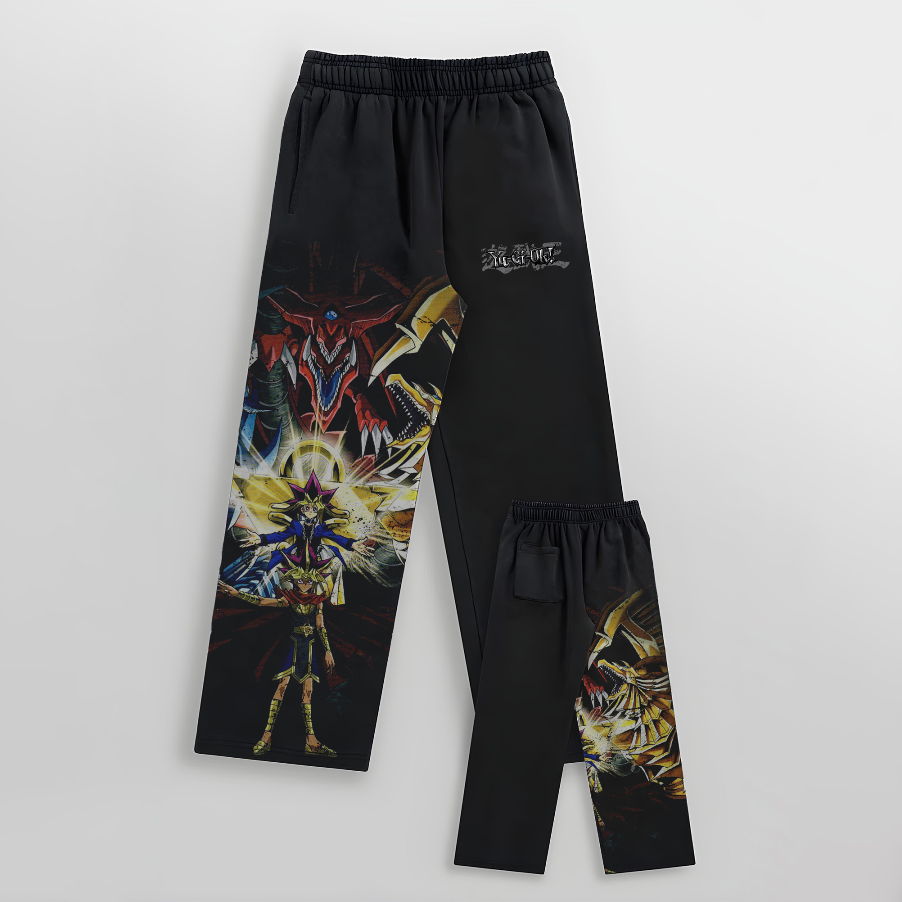 Unisex "Yu-Gi-Oh!" Game Anime Graphic Print T-Shirt Set-comicclothing