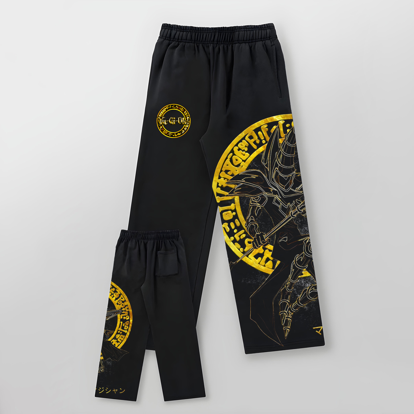 Unisex "Yu-Gi-Oh!" Game Anime Graphic Print Pants