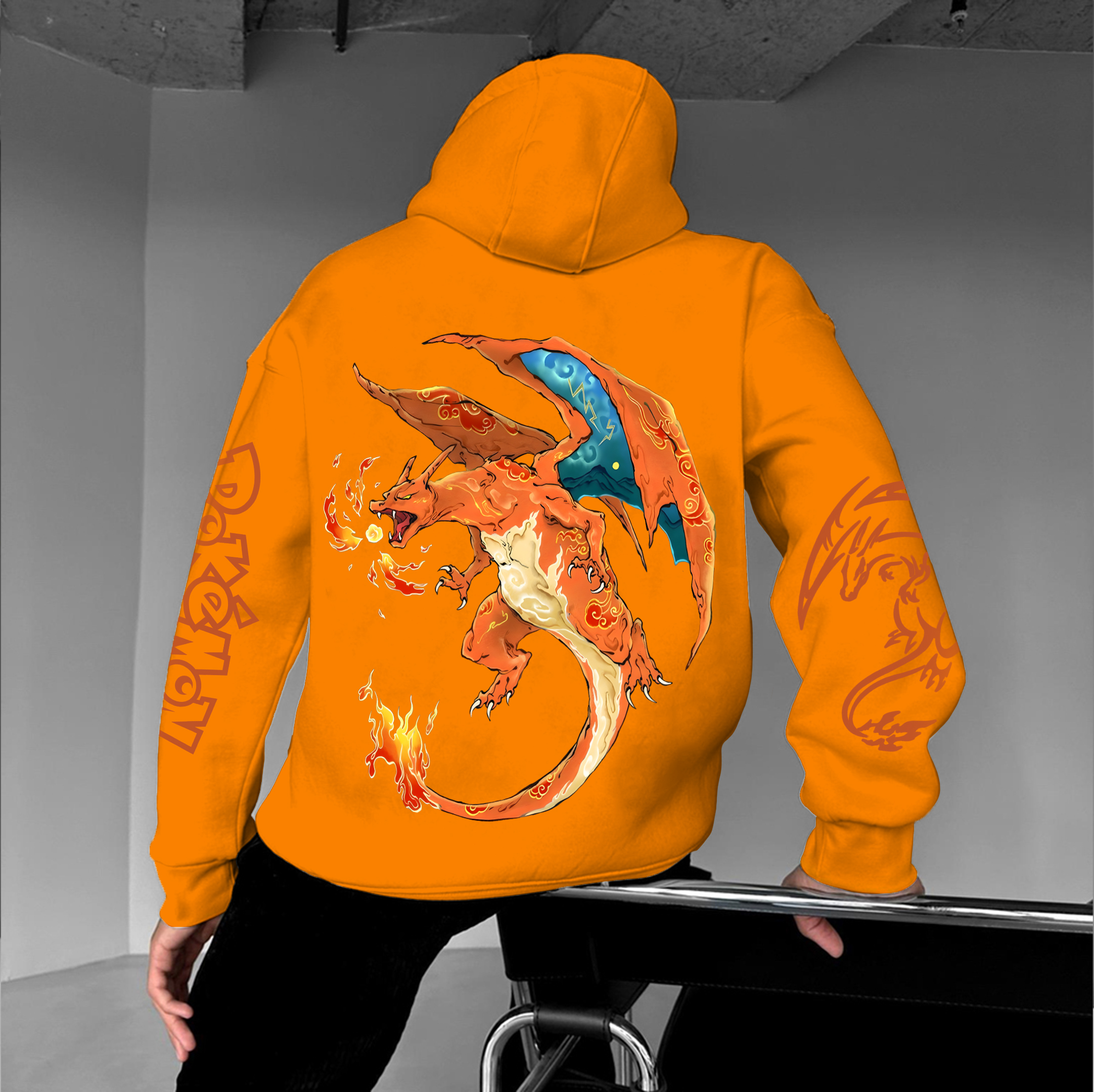 Unisex “Pokémon” Anime Graphic Streetwear Vintage Hoodie