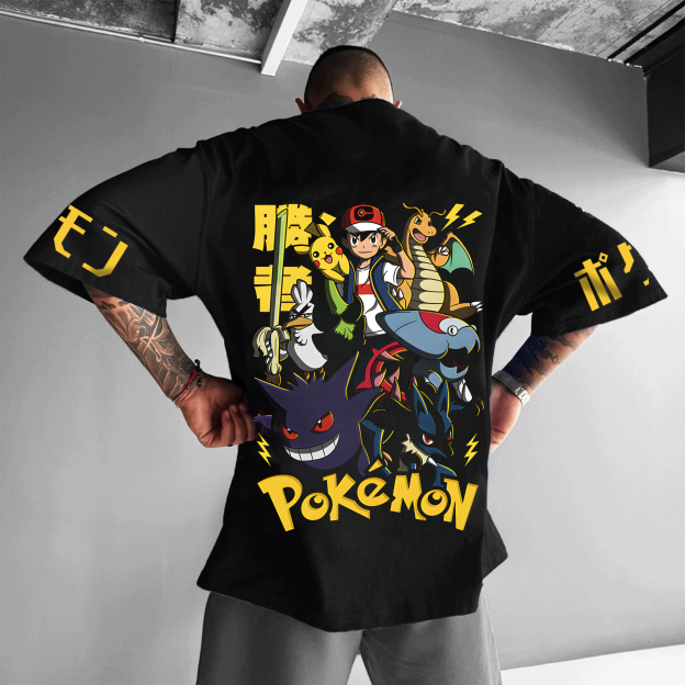 Unisex Anime Inspired Vintage T-Shirt