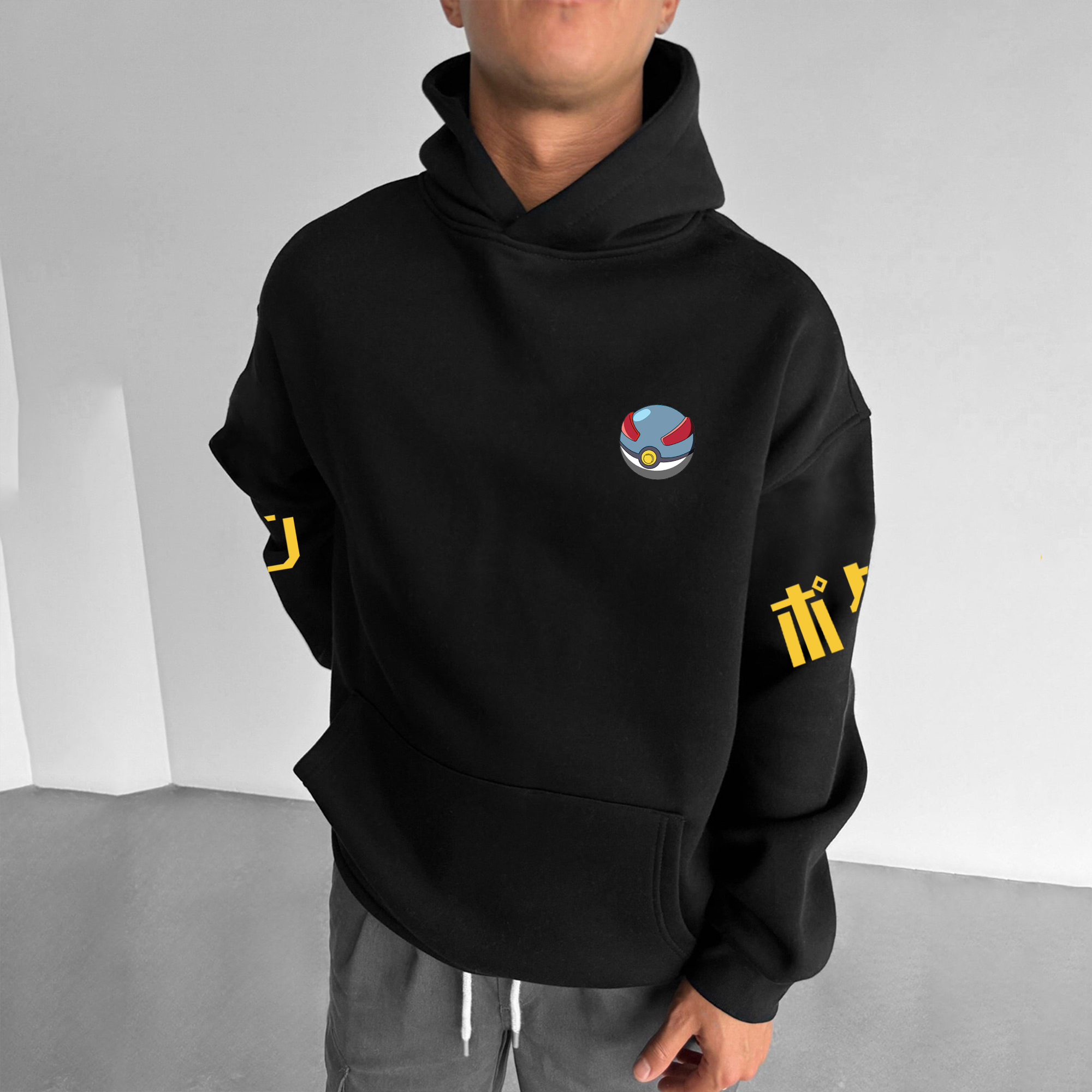 Unisex Anime Graphic Streetwear Vintage Hoodie