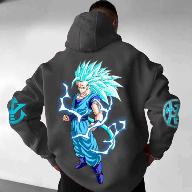 Unisex Anime Graphic Streetwear Vintage Hoodie