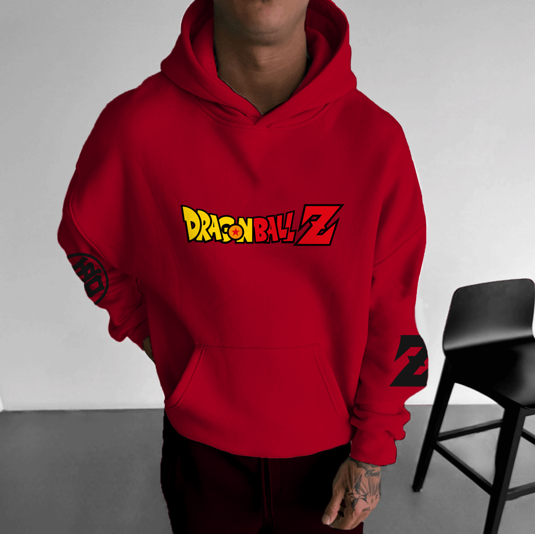 Unisex Anime Graphic Streetwear Vintage Hoodie