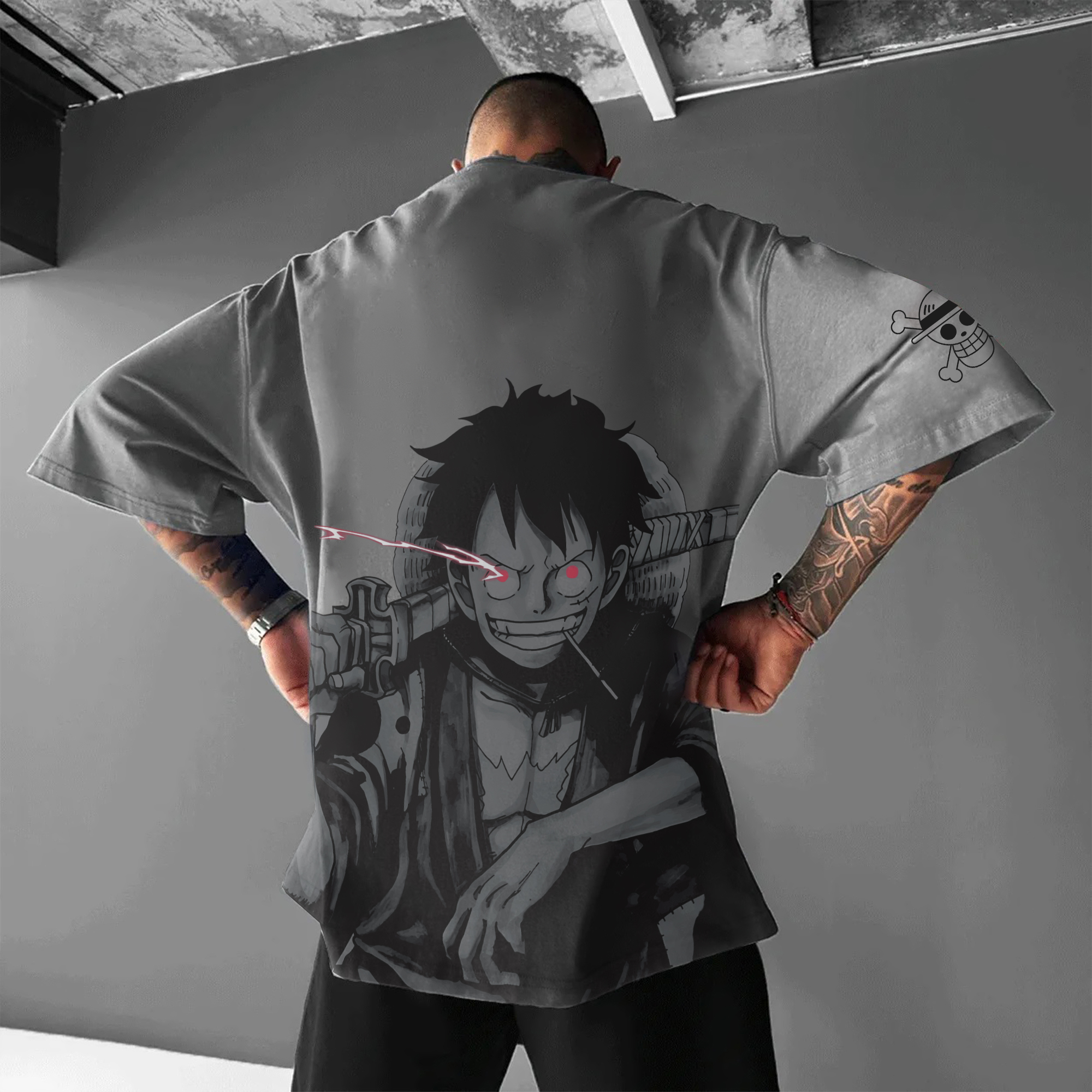Unisex Anime Inspired Vintage T-Shirt