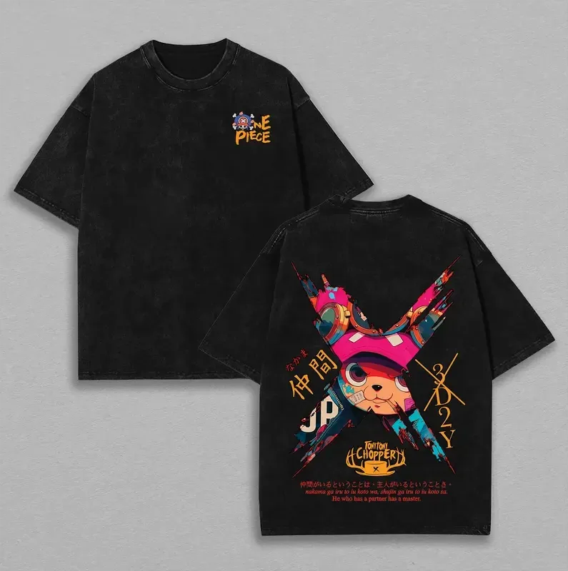 Unisex Fit Vintage T-Shirt丨One Piece