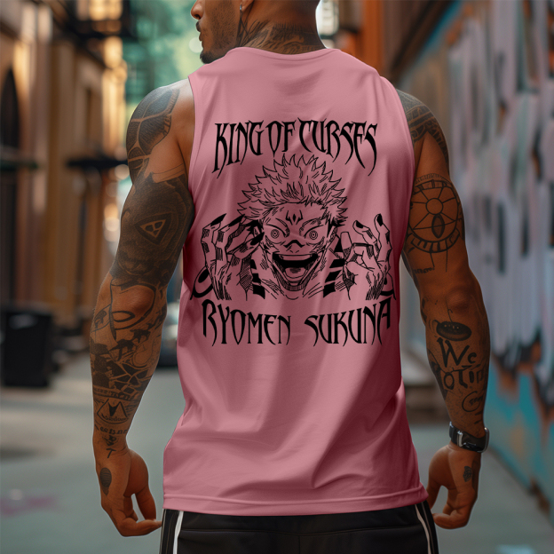 Casual Spells Fight Back Fitness Tank Top-comicclothing